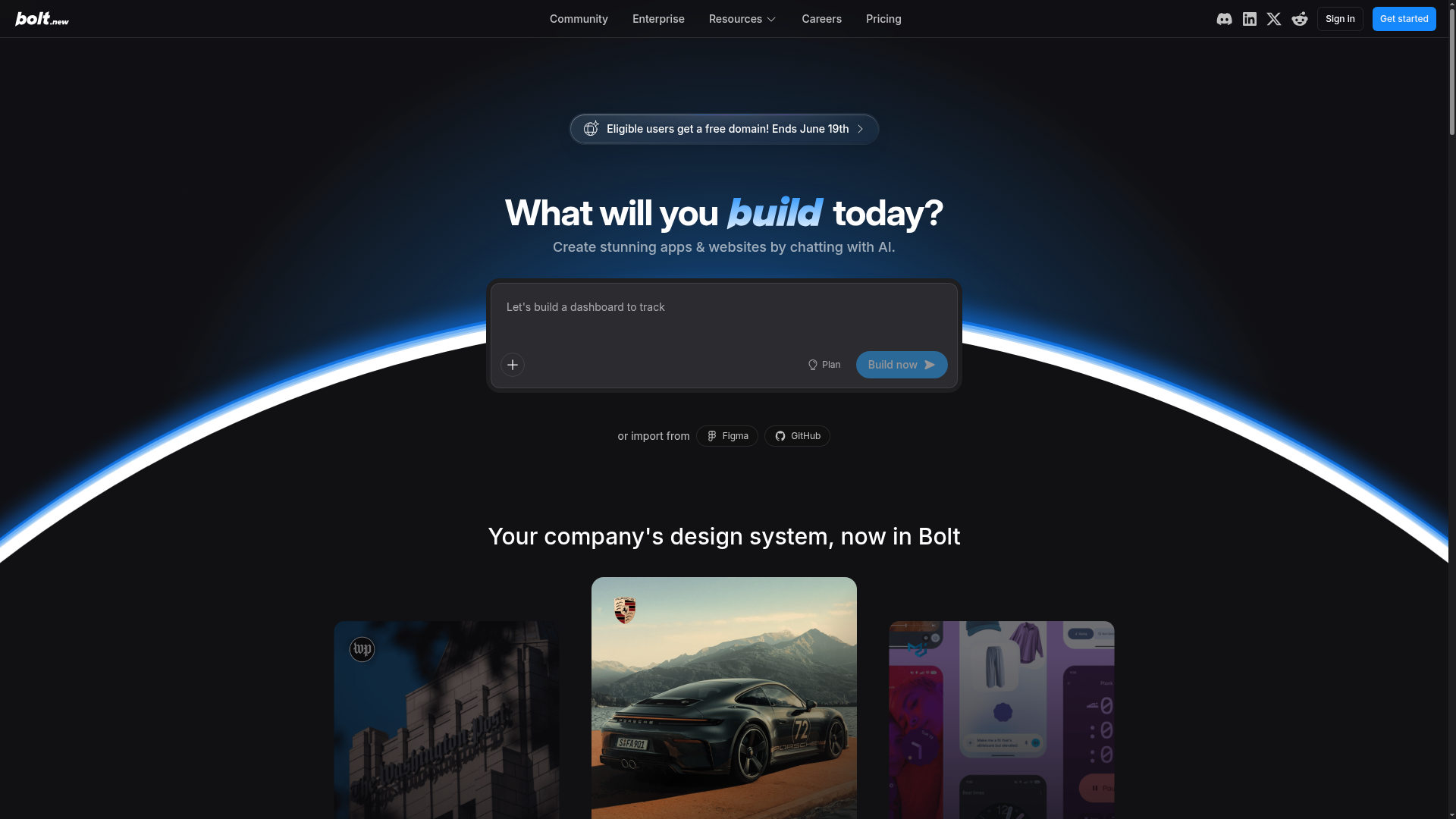 Bolt screenshot