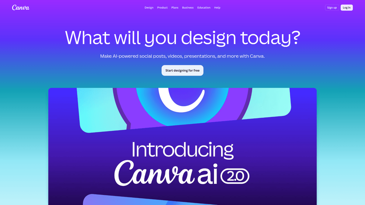 Canva screenshot