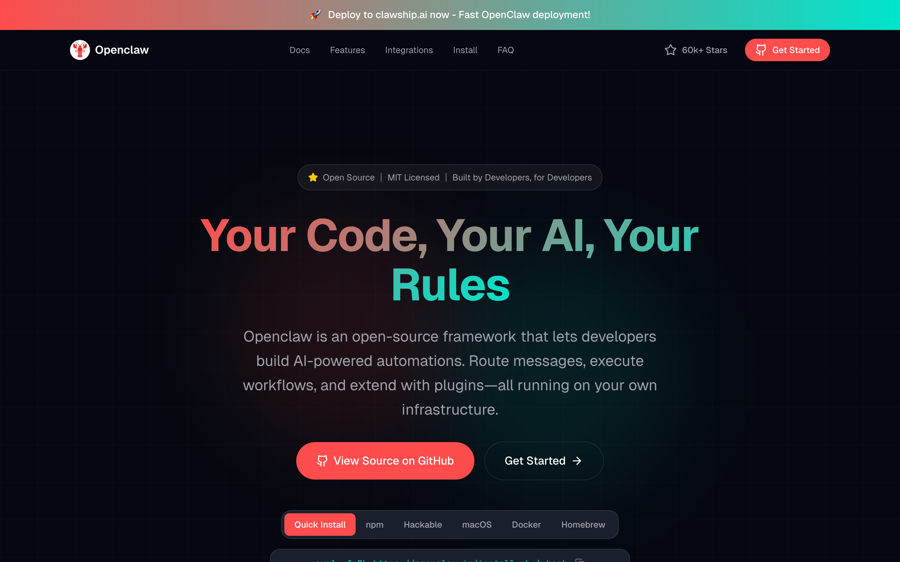 OpenClaw screenshot 1
